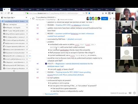 Lang Team Triage Meeting 2019-09-19