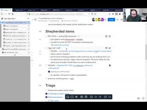 Lang Team Triage Meeting 2019.10.03