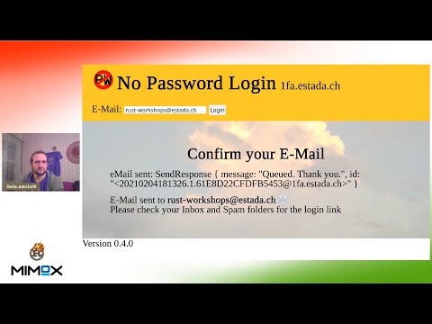 One Factor Authentication (2020-02-04) - Rust Hungary Meetup