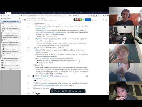 Lang Team Triage Meeting 2019-10-24